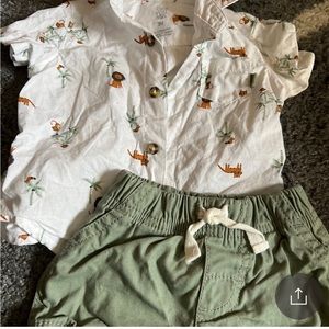 Too and bottom outfit